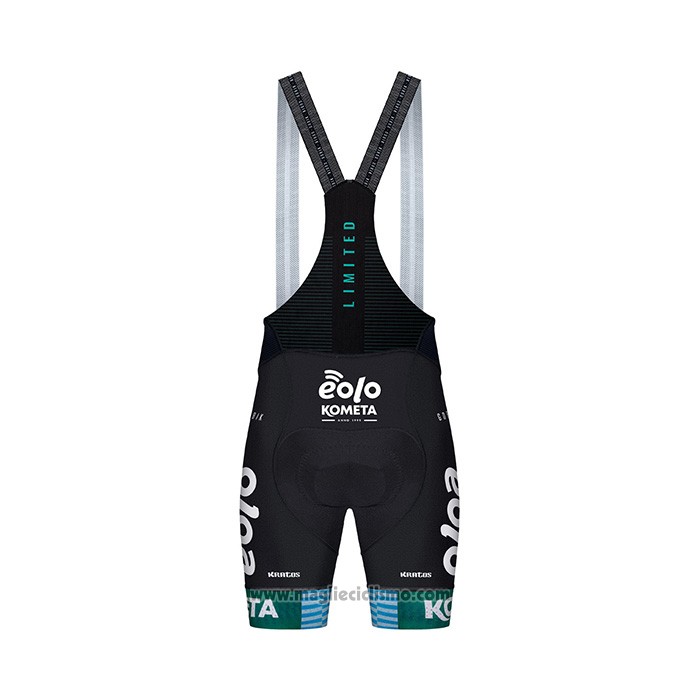 2022 Abbigliamento Ciclismo Eolo Komet Celeste Manica Corta e Salopette